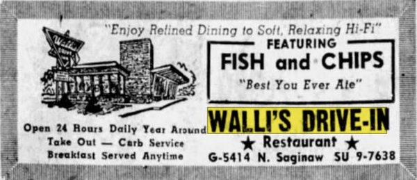 Wallis Drive-In - Apr 06 1962 Article (newer photo)